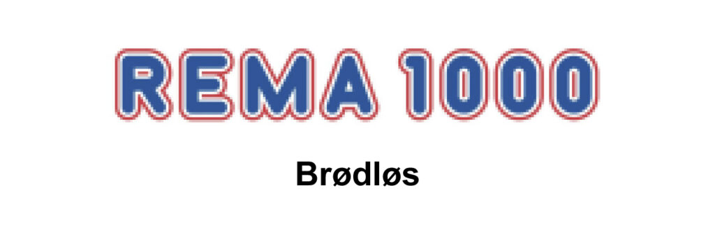 Rema 1000 Brødløs logo